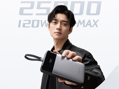 Cuktech 25 Super Bank SE może samodzielnie ładować się z mocą 100W. Na zdjęciu: zdjęcie promocyjne przenośnej ładowarki. (Źródło zdjęcia: Cuktech)