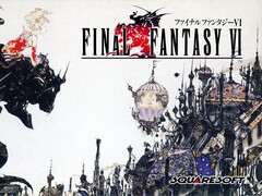 Oryginalny klucz graficzny Final Fantasy VI z 1994 roku autorstwa Yoshitaka Amano.