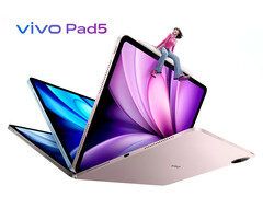Vivo Pad5 zawiera przedni aparat 5 MP i tylny aparat 8 MP. (Źródło obrazu: Vivo)