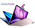 Vivo Pad5 zawiera przedni aparat 5 MP i tylny aparat 8 MP. (Źródło obrazu: Vivo)