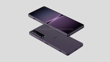 Xperia 1 V (źródło obrazu: GreenSmartphones/@OnLeaks)