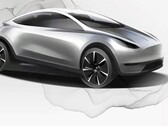 Wczesne szkice wskazują na projekt Robotaxi/Model 2 (zdjęcie: Tesla)