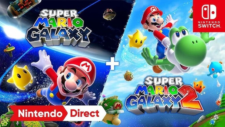 Super Mario Galaxy 1 i 2 zostaną wydane w październiku (Źródło obrazu: Nintendo)