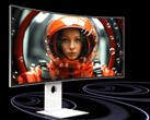 Zakrzywiony monitor LG 40U990A-W o przekątnej 39,7 cala i rozdzielczości 5K2K jest wyposażony w złącze Thunderbolt 5, zintegrowany hub i dwa 10-watowe głośniki. (Źródło zdjęcia: LG)