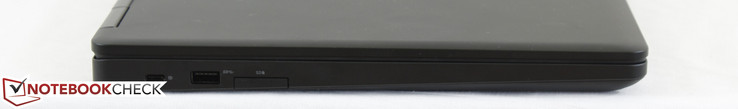 lewy bok: USB typu C, USB 3.0, czytnik kart pamięci