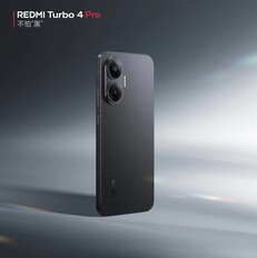 Redmi Turbo 4 w kolorze czarnym. (Źródło zdjęcia: Redmi)
