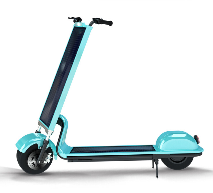 Hulajnoga solarna S80. (Źródło obrazu: Topsolarscooter.com)