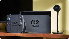 Oficjalne zdjęcie Nintendo Switch 2 i jego akcesorium w postaci kamery. (Źródło zdjęcia: Nintendo)