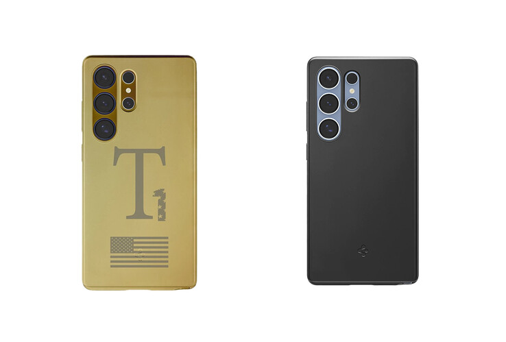 Można nawet zobaczyć logo Spigen na obudowie T1 w dolnej części (Źródło zdjęcia: Trump Mobile/Spigen)