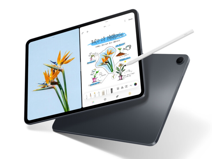 Oppo Pad 5 w kolorze Starlight Black, jedynym wykończeniu dostępnym na całym świecie.