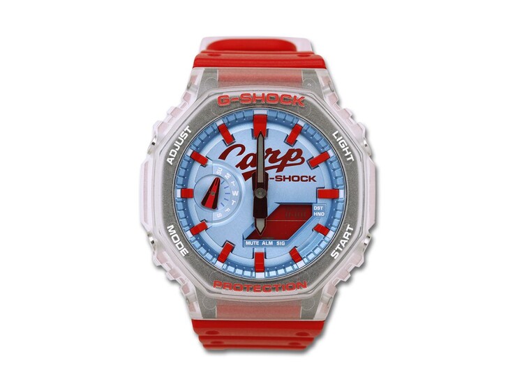 Casio G-Shock 2026 x Hiroshima Toyo Carp GA-2100X (źródło zdjęcia: sklep Hiroshima Toyo Carp)