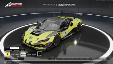 Na zdjęciu: zrzut ekranu z rozgrywki w grze „Assetto Corsa Competizione”.