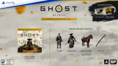 Bonusy w przedsprzedaży Ghost of Yotei Deluxe Edition (źródło obrazu: PlayStation)