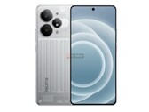 Mówi się, że Realme 15 Pro ma efektowny srebrny tył jako jedną z opcji kolorystycznych. (Źródło obrazu: 91mobiles)