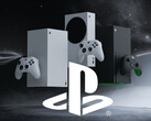 Konsole Xbox są pokazane z logo PlayStation (źródło obrazu: Xbox Wire, Sony PlayStation z poprawkami)