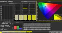 Calman: Nasycenie kolorów (skalibrowane)