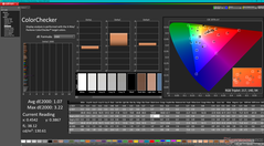 ColorChecker po kalibracji