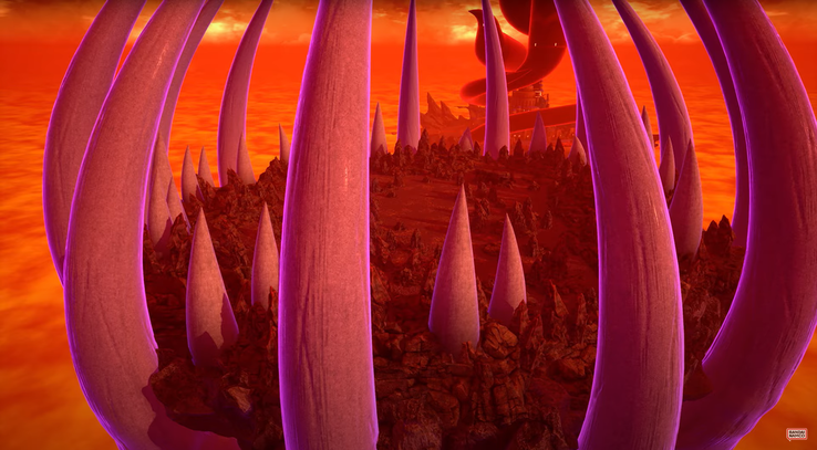"First Demon World", nowy etap, darmowy dla wszystkich graczy bez względu na status posiadania przepustki (Źródło zdjęcia: Bandai Namco)