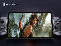 RedMagic zasugerował, że Gaming Tablet 3 Pro będzie również dostępny z dedykowanym akcesorium do gier. (Źródło zdjęcia: RedMagic)