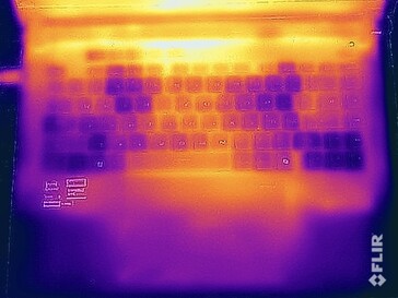 Test naprężeń w temperaturach powierzchniowych (góra)