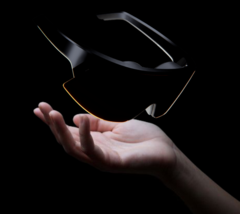 Zestaw słuchawkowy Visor XR wygląda bardziej jak para okularów przeciwsłonecznych niż typowy zestaw słuchawkowy XR. (Źródło: Immersed)