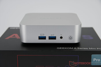 Geekom A5 Pro 2026 - Połączenia z przodu