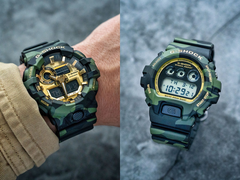 Modele Casio G-Shock GA-700CMG-3AER (po lewej) i DW-6900CMG-3ER (po prawej).