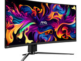 MAG 341CQP QD-OLED jest dostępny w Stanach Zjednoczonych w cenie od 899,99 USD. (Źródło zdjęcia: MSI)