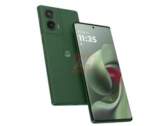 Nieoficjalne zdjęcie Moto G96 5G w kolorze Greener Pastures (źródło zdjęcia: Android Headlines)