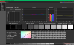 Skala szarości przed kalibracją (P3)