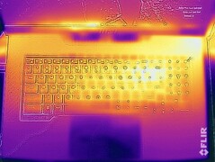 Badanie naprężenia temperatur powierzchni (góra)