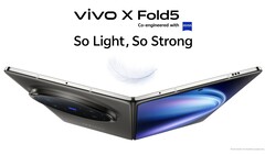 Składany smartfon Vivo X Fold5 jest już dostępny w sprzedaży w Indiach (źródło zdjęcia: Vivo)