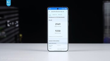 Dimensity 9400+ w Geekbench.