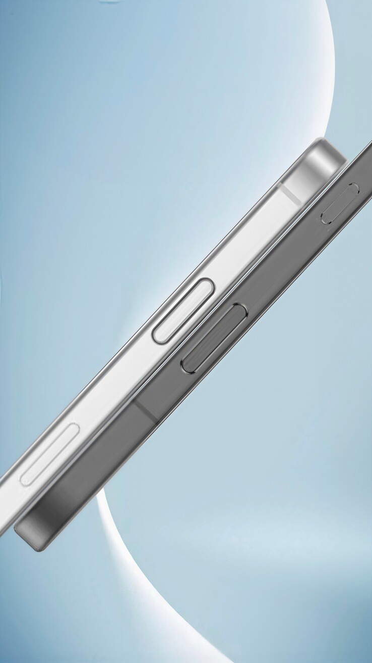 "Honor Magic8" (po lewej) obok "iPhone 17". (Źródło: Factory Manager is Guan via Weibo)