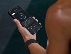 Pasek Amazfit Helio Strap (na zdjęciu) otrzymuje nową aktualizację. (Źródło zdjęcia: Amazfit)