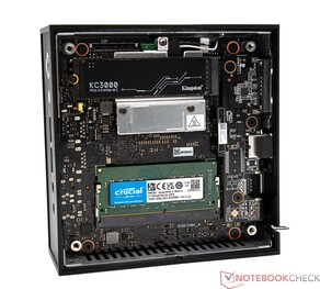 Asus ExpertCenter PN42 z pamięcią RAM i dyskiem SSD