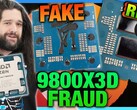 Oszustwo związane z podrabianiem procesorów AMD Ryzen 9800X3D
