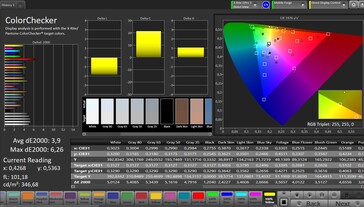 Dokładność kolorów (naturalny profil kolorów)