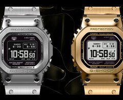 Od lewej do prawej (na zdjęciu) mamy Casio GMW-BZ5000D-1 i GMW-BZ5000GD-9. (Źródło zdjęcia: Great G-Shock World)