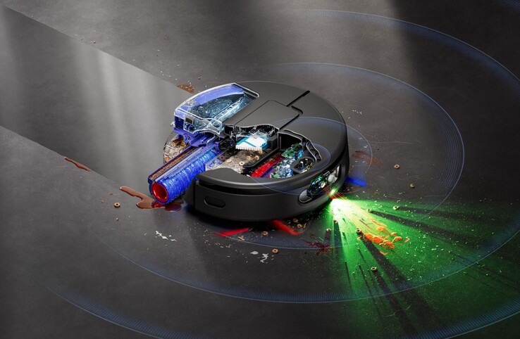 Odkurzacz automatyczny Dyson Spot+Scrub AI. (Źródło zdjęcia: Dyson)