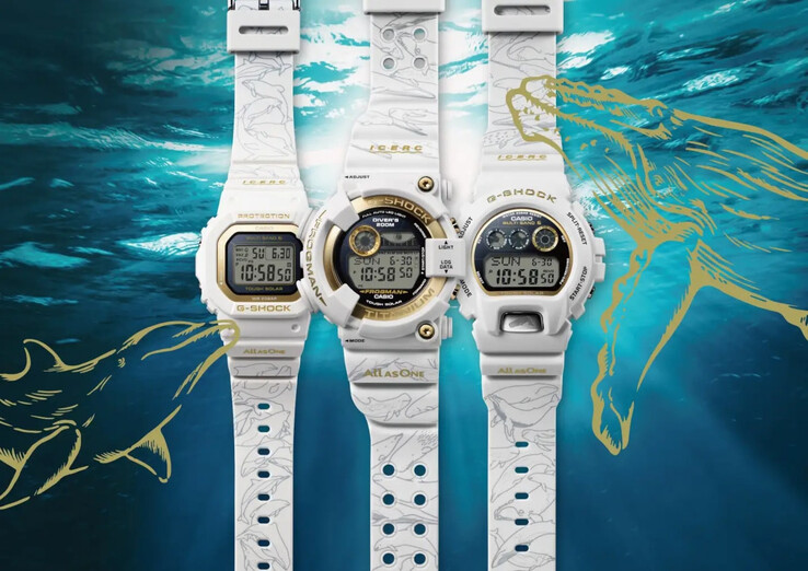 Modele 2024 dla linii Casio G-Shock "Love The Sea And The Earth". (Źródło zdjęcia: Casio)