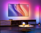 Govee TV Backlight 3 jest wyświetlany w pokoju