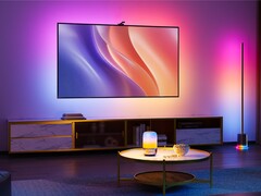 Govee TV Backlight 3 jest wyświetlany w pokoju