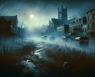 Liminal Point to gra z gatunku survival horror, która opiera się na izometrycznej perspektywie kamery. (Źródło obrazu: DallE 3)