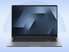 Cena Galaxy Book 6 zaczyna się od 799 dolarów. Na zdjęciu: widok laptopa z przodu.