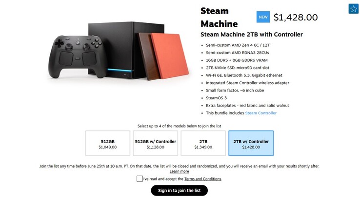 Urządzenie Steam Machine pojawiło się w sklepie Steam.