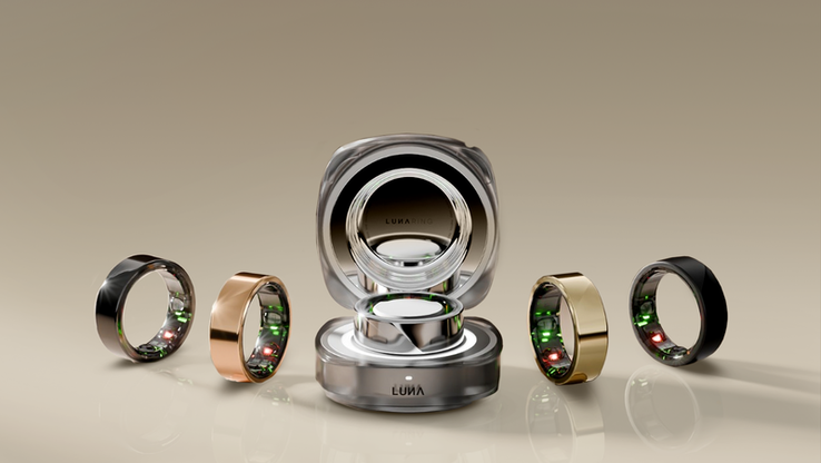 Nowy Luna Ring w ładowarce przeciwprzepięciowej. (Źródło: Luna)