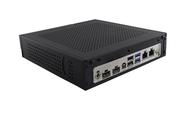 Mini PC MT-N150 wyposażony jest w bogaty zestaw portów, w tym dwa porty Ethernet 1G oraz opcjonalną łączność 4G LTE.