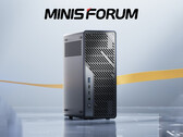 Minisforum MS-02 Ultra od przodu. (Źródło zdjęcia: Minisforum - edytowane)