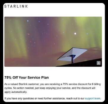 W Kanadzie zniżki na usługi Starlink mogą sięgać 75%. (źródło zdjęcia: Jeff Evely/X)